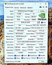 0DHRKF NVIDIA / Dell GeForce RTX 2060 6GB DHR...