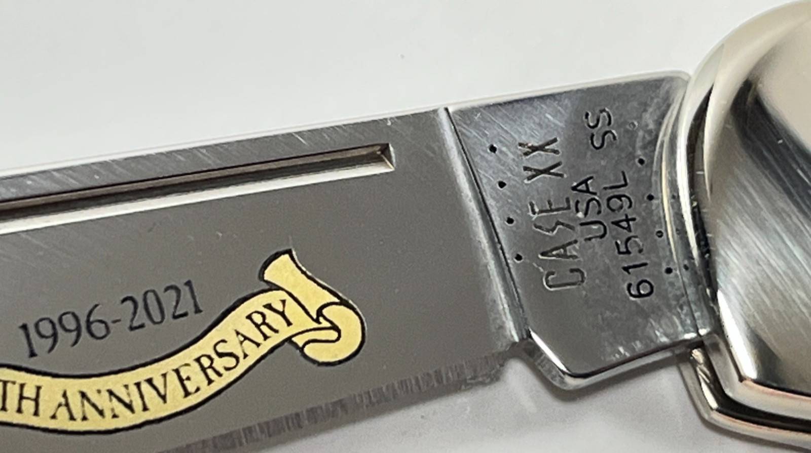 Case XX Pocket Worn CopperLock Knife 1 Blade Bone  #61549L SS Olive Green NEW