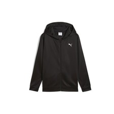 PUMA Train All Day Essentials Full Zip Jacket Youth Boys Black Casual Outerwear