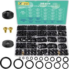 28 Size 650 Pcs Plumbing and Faucet Washers Assortment Kit Assorted Spigot Hose
