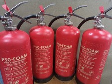 P50 6 Litre Foam Fire Extinguisher service free