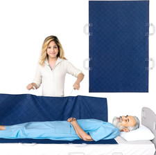 Positioning Bed Pad with Handles 34"X52" , Waterproof Incontinence Bed Pads for