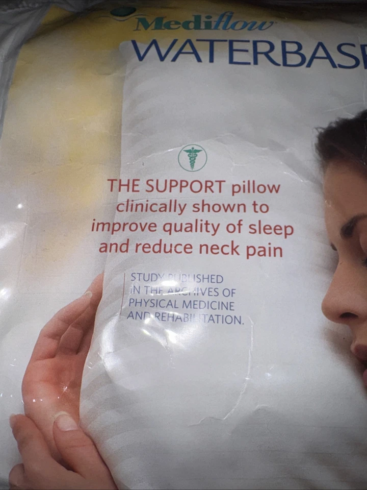 The Water Pillow Mediflow clinically proven to reduce neck pain improve sleep - Image 2 of 4