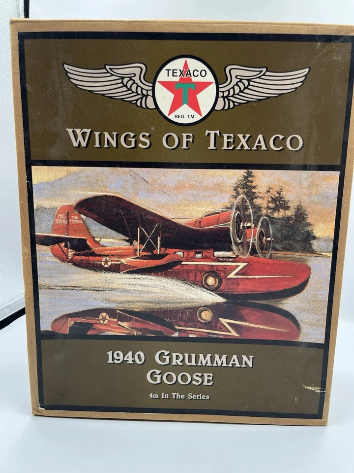 DE COLECCIÓN NUEVO EN CAJA 1996 ALAS DE TEXACO 1940 GRUMMAN GANSO-COLECCIONISTA VER TODO Foto 2 de 4