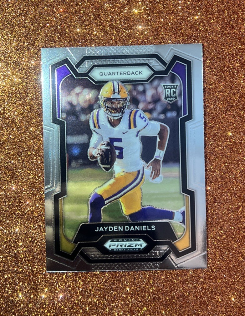 2024 Panini Prizm Draft Picks - Jayden Daniels #108 Silver Prizm (RC) Mint