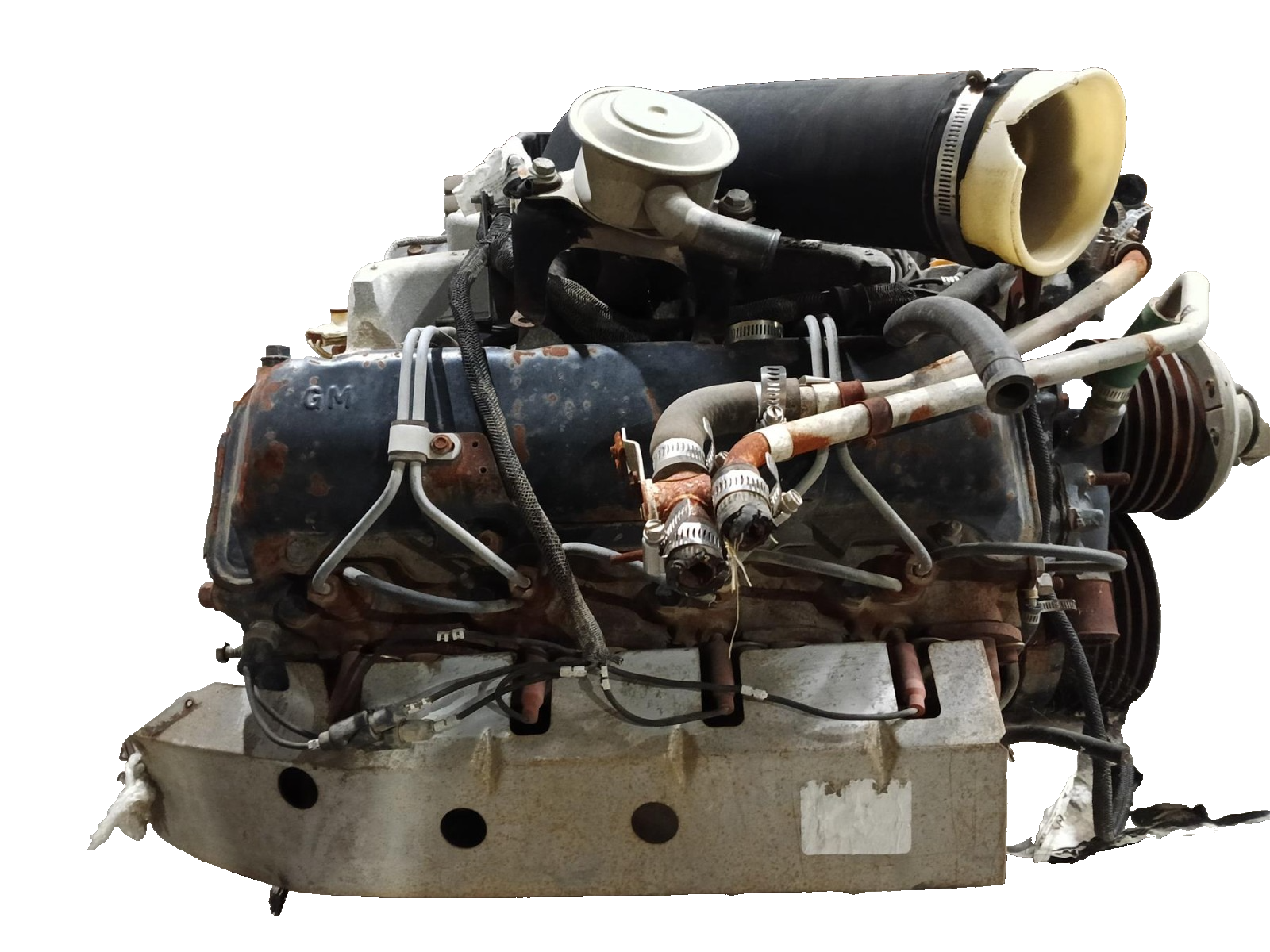 1990 HMMWV GM 6.2L V8 Diesel Humvee Engine Military Surplus - For Parts ...