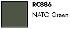 AK Real Colors Military- NATO Green Lacquer Based Paint 17ml Bottle - #rc886