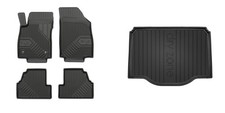 Frogum Fußmattensatz Autoteppich + Kofferraumwanne für Opel Mokka/Mokka X J13