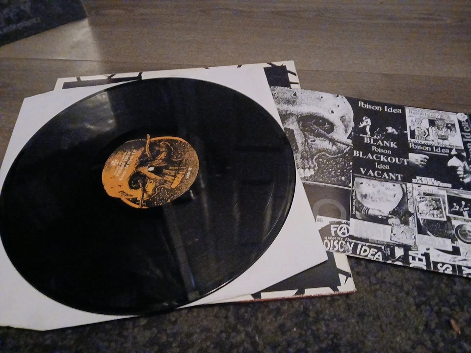 Poison Idea LP Black Flag Discharge GENOCIDE MIA Dead KENNEDYS Gbh Adicts - Image 3 of 4