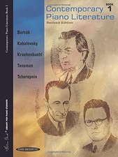 CONTEMPORARY PIANO LITERATURE: BOOK 1 By Frances Clark Louise Goss Excellent