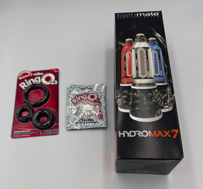 #ad #ad BRAND NEW Bathmate Hydromax 7 Hydropump Water Penis Enlarger Pump Clear BUNDLE $89.95