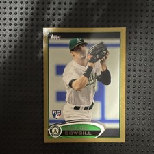 Topps 2012 Collin Cowgill #502 Oakland Athletics Rookie Baseball Card