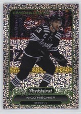 2023-24 Upper Deck Parkhurst Emerald Ice 9/10 Nico Hischier #173 6uq