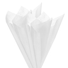 Per Korean Cotton Wrapping Flower Paper, 30 cm Carta Floreale [Bianco]