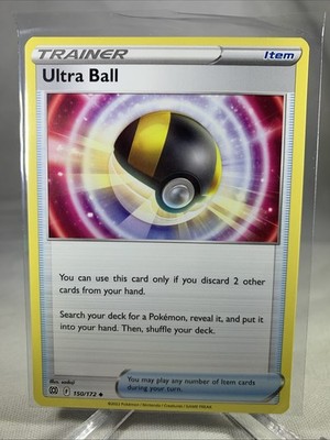 Pokemon TCG Brilliant Stars | Trainer Card Ultra Ball 150/172 Uncommon