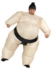 Sumo Inflatable Adult Costume - Standard Size - Rubies