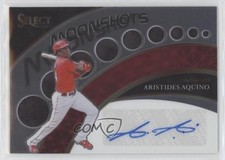 2021 Panini Select Moon Shots Signatures 8/25 Aristides Aquino #MSS-AA Auto 0c2