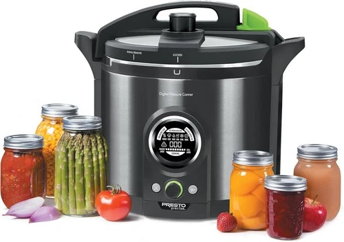 Presto Precise 02144 12Qt Digital Pressure Canner - Black