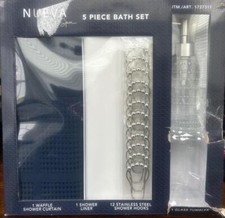 Nueva Spa 5 Piece Bath Set. Blue