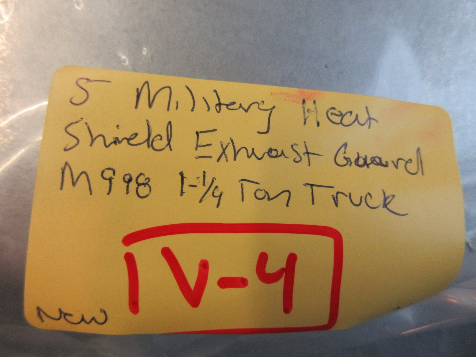 Am General Manifold Cover Exhaust Heat Shield Guard Hmmwv M998 Military