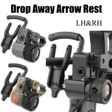 Compound Bow Arrow Rest Drop Away Vertical Lateral Adjustment RH LH Shooting