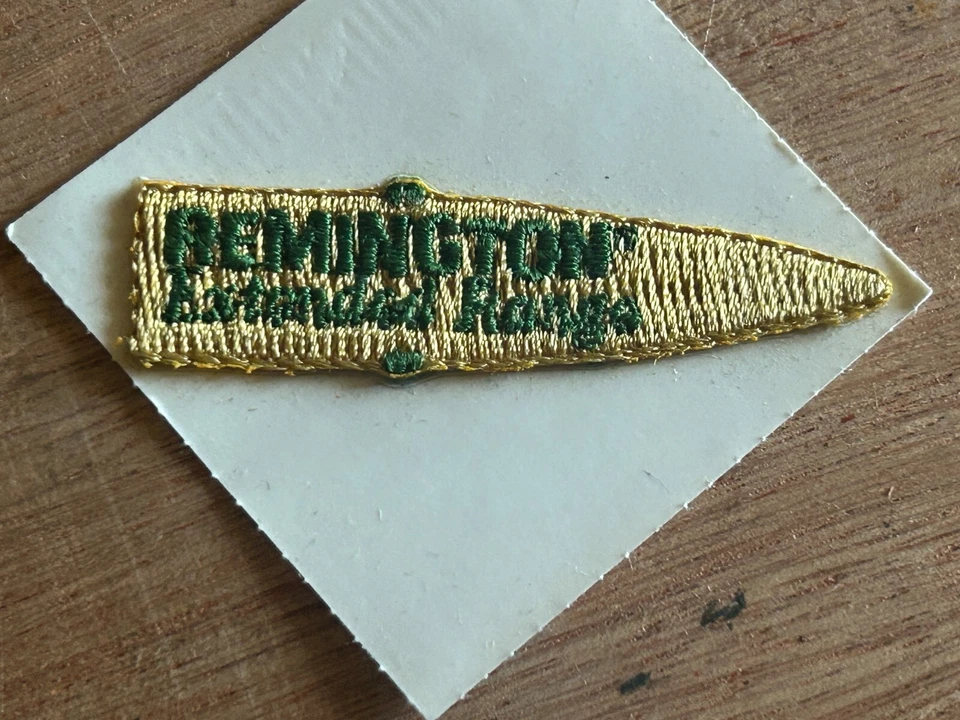 Remington Extended Range Ammo Patch Decal Sticky Back NOS Vtg Lot Of 6 On Card - Image 3 of 4