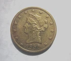 1850 LIBERTY GOLD EAGLE $10 DOLLAR COIN PRE CIVIL WAR PHILADELPHIA RARE DATE