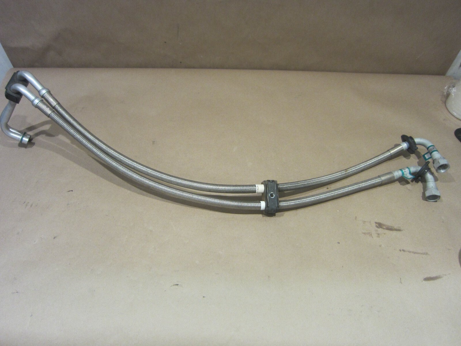 Ferrari 458 - Oil Return And Delivery Pipes To RH Oil Cooler - P/N 248225-248224