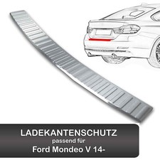 Ladekantenschutz für Ford Mondeo V (14- ) Edelstahl Stoßstangen Abkantung