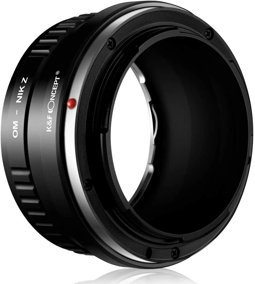 K&F Concept Manual Lens Adapter for Olympus OM Lens to Nikon Z Z6 Z7 Camera Body - Image 4 of 4