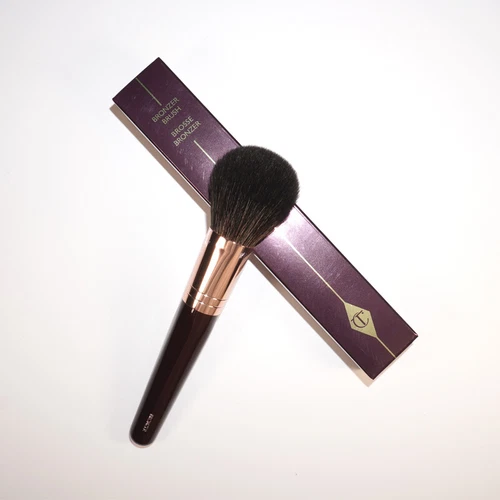 Charlotte Tilbury Make-up Pinsel Rose Gold Puder Rouge Bronzer Sculpt Brush - - Bild 4 von 23