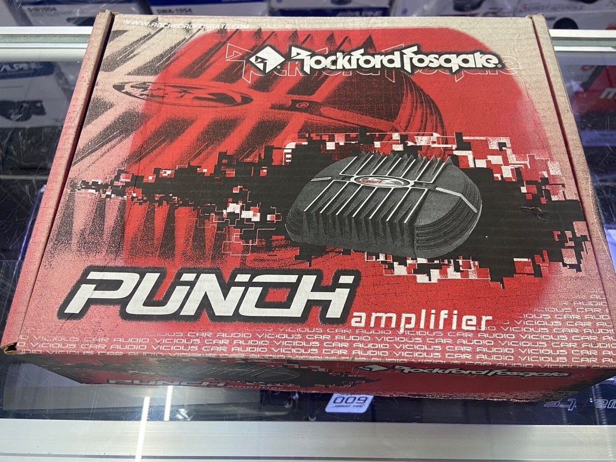 ROCKFORD FOSGATE PUNCH 200M MONO CAR AMPLIFIER *CLASSIC