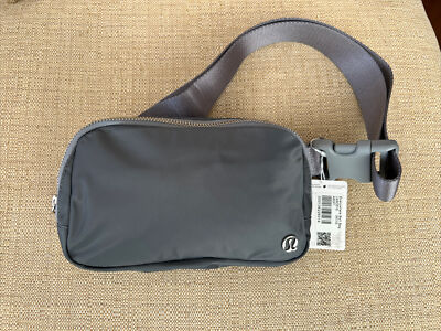 asphalt grey lululemon belt bag Everywhere Wordmark Crossbody 1L Lululemon Everywhere Belt Bag 1L