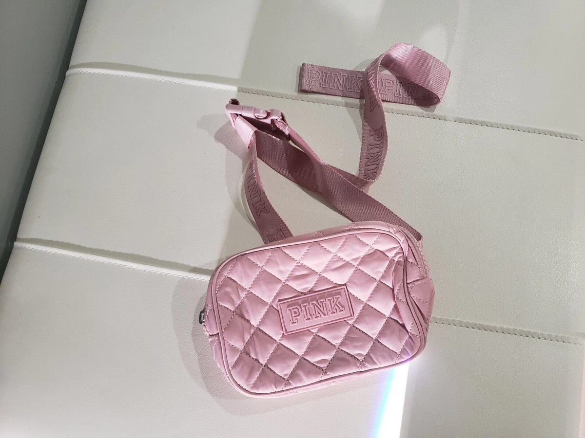 Pink victoria secret belt bag clearance