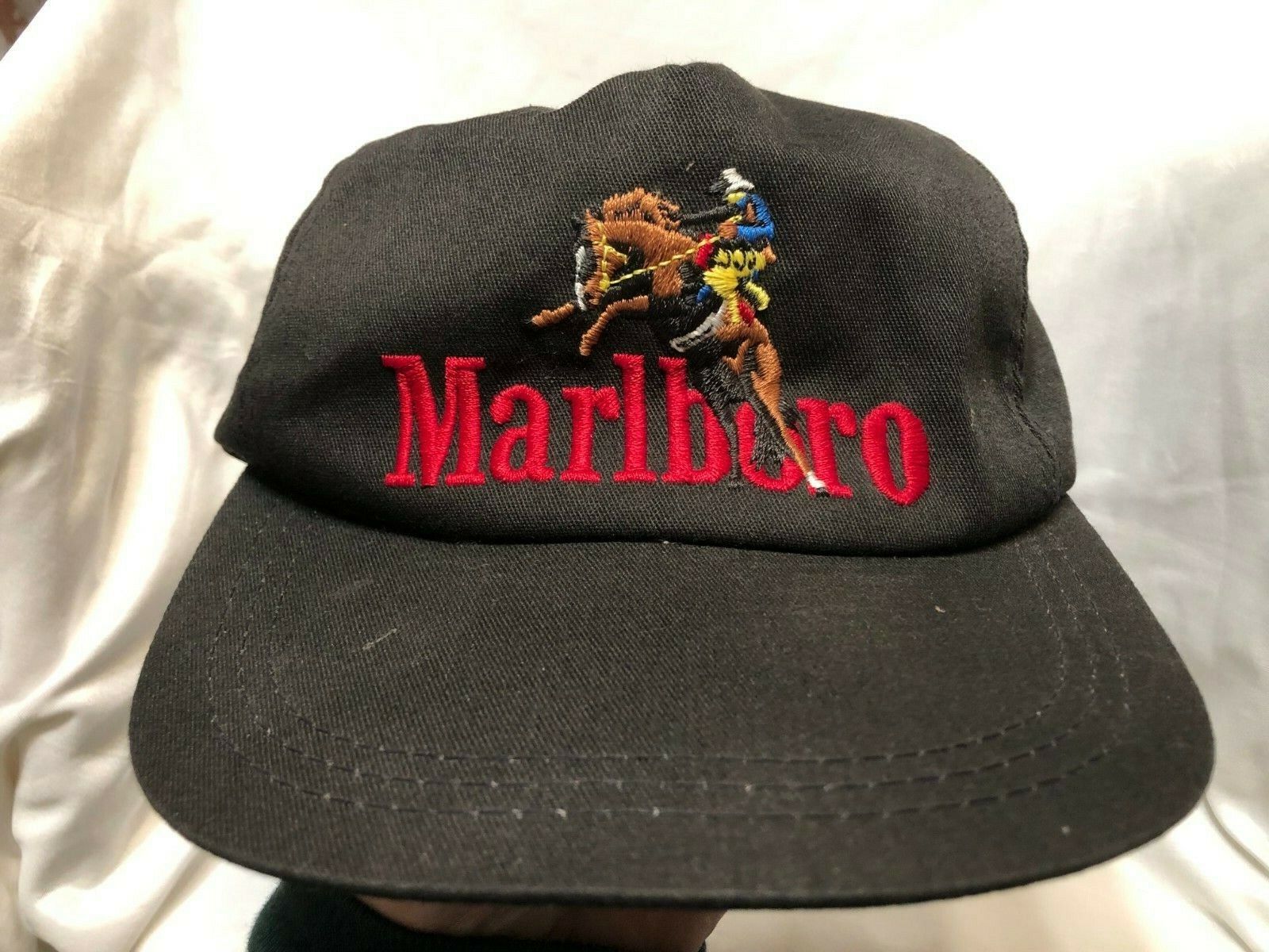 Vintage Marlboro Hat Made in the USA Cowboy Riding Horse K  Products