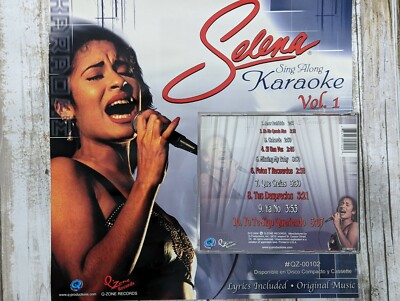 Karaoke: Exitos De Selena(中古品) Selena Y Los Dinos 2000 CD Sing Along Karaoke Vol 1 on Q Zone