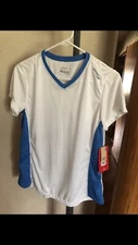 Womens Saucony Active Top Size L NEW NWT NEEDS WASHING/HAS STAINS