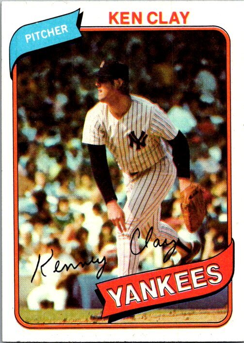 1980 Topps #159 Ken Clay
