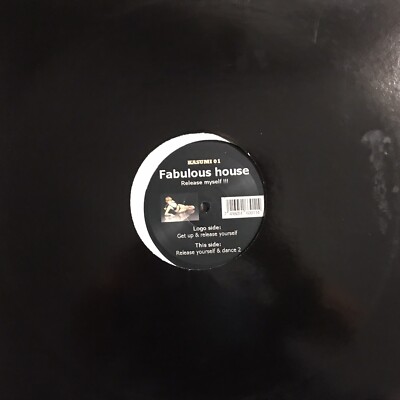 FABULOUS HOUSE   Release Myself   Vinyl 12 Mix   KASUMI 01