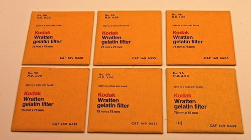 Kodak Wratten & Gelatin Filters - Sizes 3", 4", 5", 6"  - 200+ available. - Picture 4 of 8