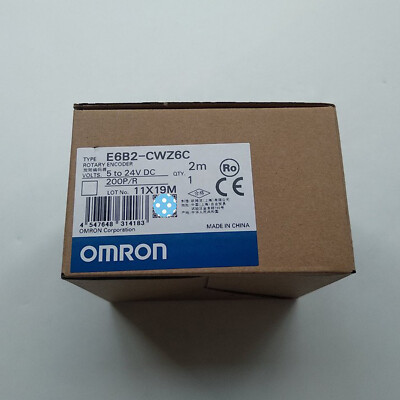 One New OMRON E6B2-CWZ6C 200P/R Rotary Encoder Fast Shipping