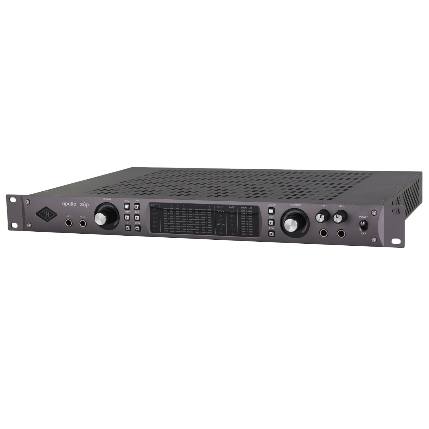 Universal Audio Apollo x8p 16x22 Thunderbolt 3 Interface #20412017010398 (Used)
