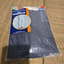 VTG 2008 Fruit of the Loom Mens M Thermal Bottom Navy 1 Pair NOS