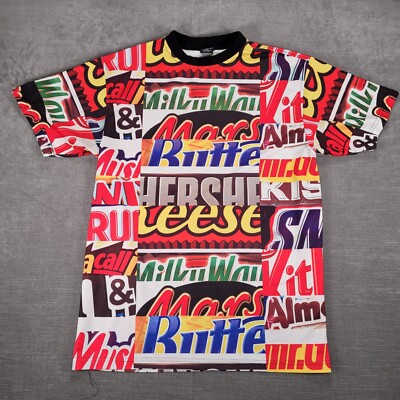 Twenty Six 26 Candy Bar T-Shirt All Over Print Short Sleeve Graphic Tee