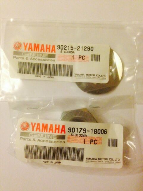 GENUINE YAMAHA YZF-R6  YZF1000  FZ6  YZF600  FRONT SPROCKET NUT   90179-18006