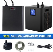 79Gal Aquarium Chiller 300L for Fish Water Chiller Fish Tank Cooler with Pump