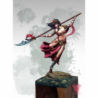 Figurine Buste Résine 1:10 - Femme Guerrière Antique - Non Peinte - À Assembler Et Peindre