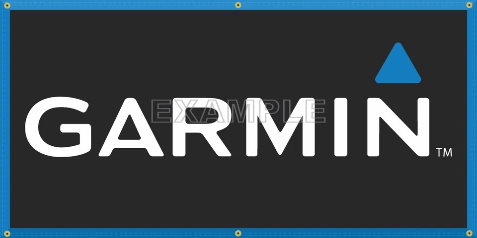 REVVED UP BANNERS GARMIN MARINE SIGN HEAVY-DUTY BANNER ART MURAL VARIOUS SIZES