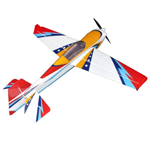 VOTEC322 70E 60in Wing Span 3D Acrobatico RC Aereo Elettrico ARF Balsa Legno - Foto 6 di 14