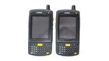 Lot of 2 Symbol MC7094 PKCDJQHA6GR Pocket PC Wireless Barcode Scanner